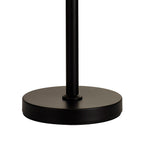 NL90099 Vienna 3 Light Table Lamp Matt Black Cognac