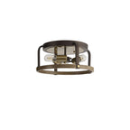 NL85759 Laiosa 3 Light Ceiling Light Antique Bronze Brown Oxide