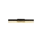 NL9969BL9 Lanaro 1 LED Bathroom Wall Light Sand Black