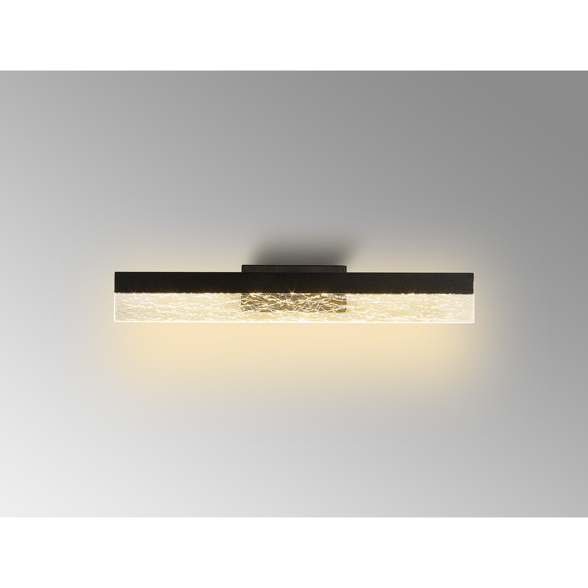 NL9969BL9 Lanaro 1 LED Bathroom Wall Light Sand Black