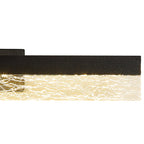 NL9969BL9 Lanaro 1 LED Bathroom Wall Light Sand Black