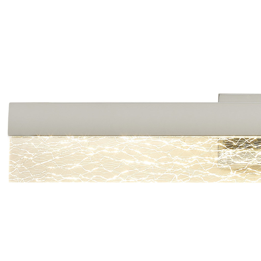 NL9969CH9 Lanaro 1 LED Bathroom Wall Light Polished Chrome