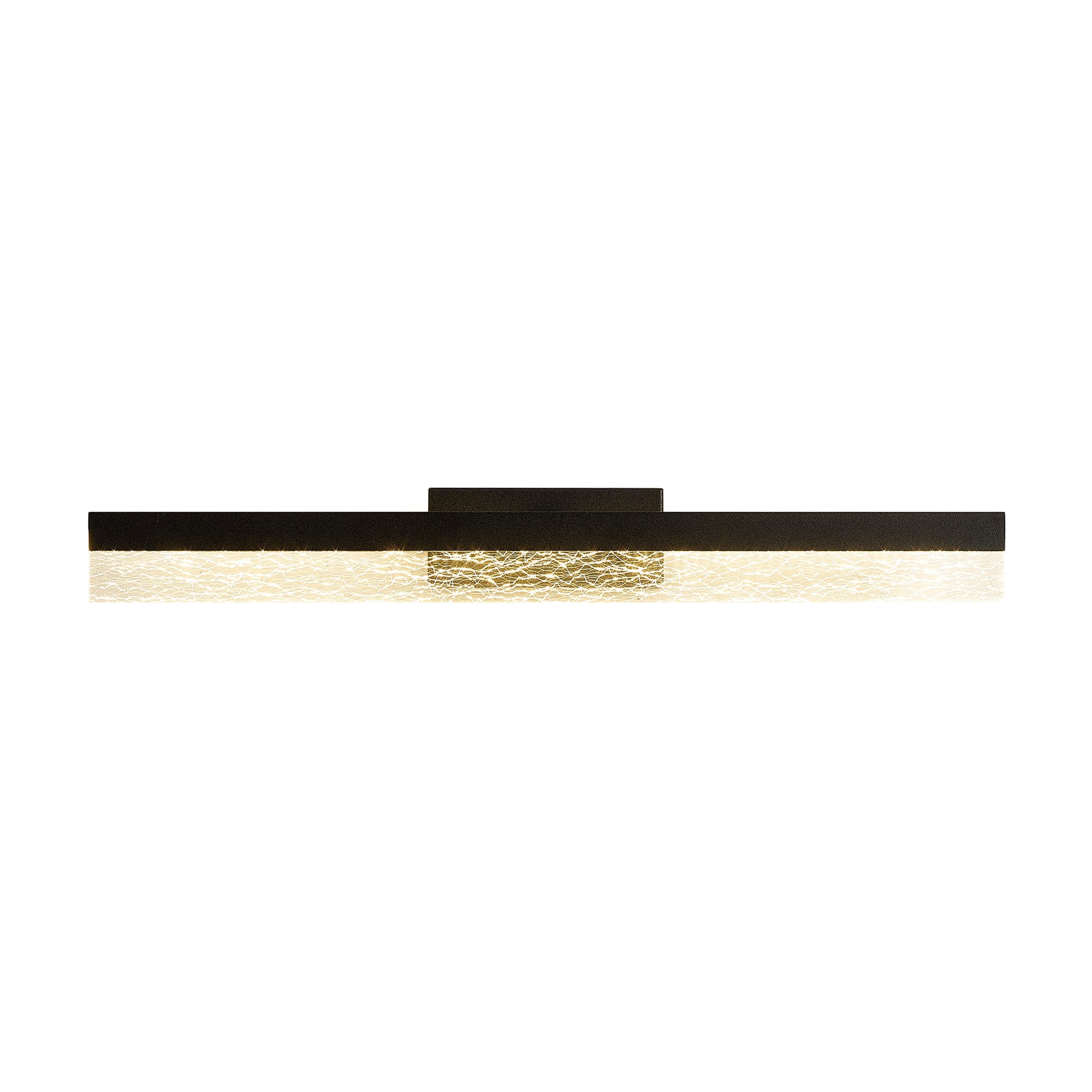 NL9970BL9 Lanaro 1 LED Bathroom Wall Light Sand Black
