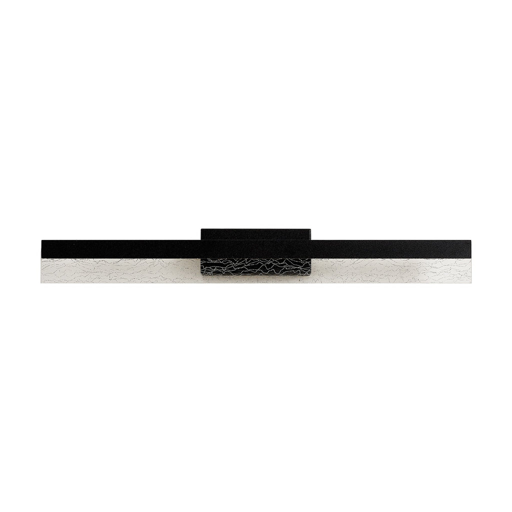 NL9970BL9 Lanaro 1 LED Bathroom Wall Light Sand Black