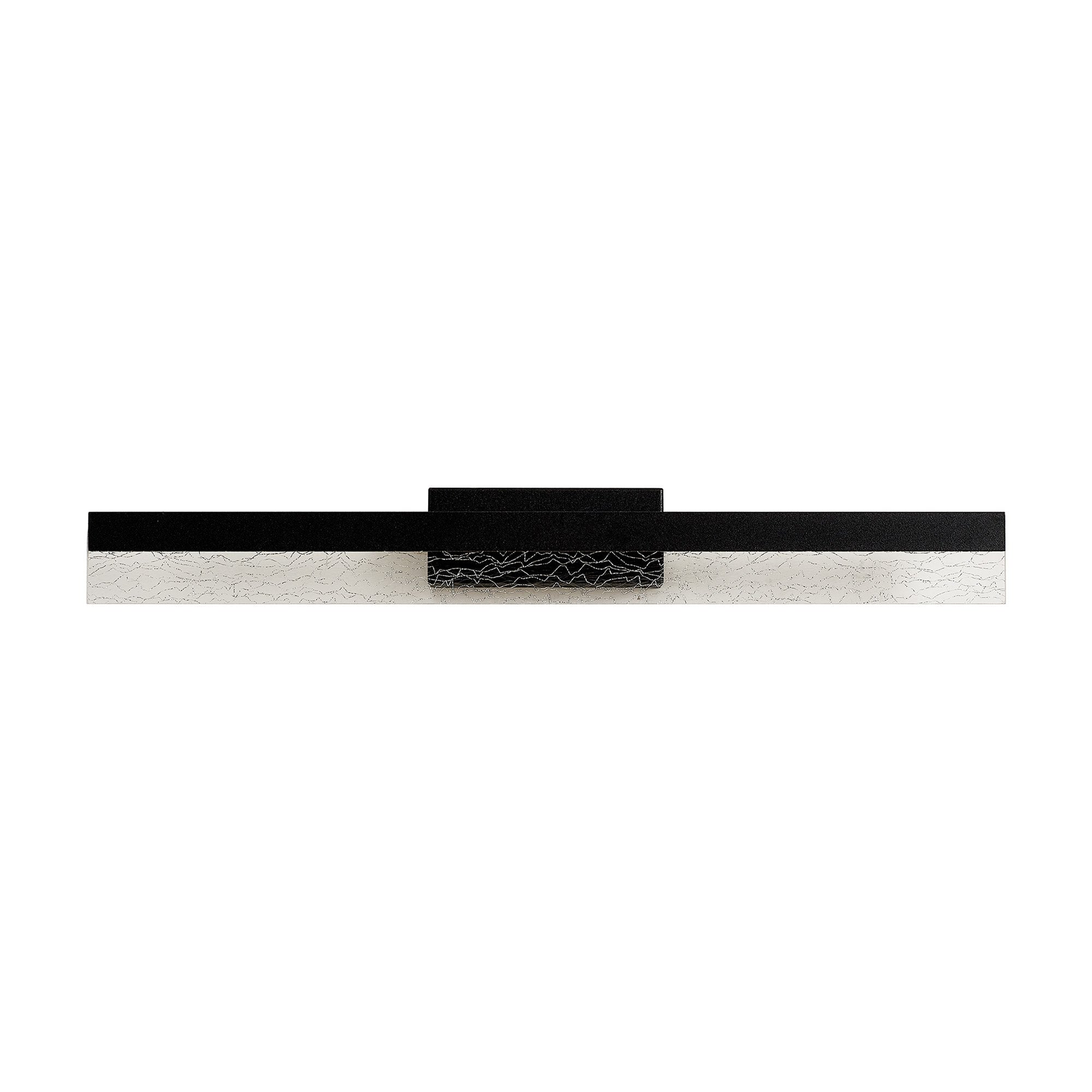 NL9970BL9 Lanaro 1 LED Bathroom Wall Light Sand Black