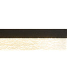 NL9970BL9 Lanaro 1 LED Bathroom Wall Light Sand Black