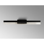 NL9970BL9 Lanaro 1 LED Bathroom Wall Light Sand Black