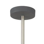 NL78549 Liza 4 Light Pendant Graphite Satin Nickel