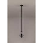 NL83819 Louis 1 Light Pendant Matt Black