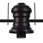 NL83829 Louis 3 Light Linear Pendant Matt Black