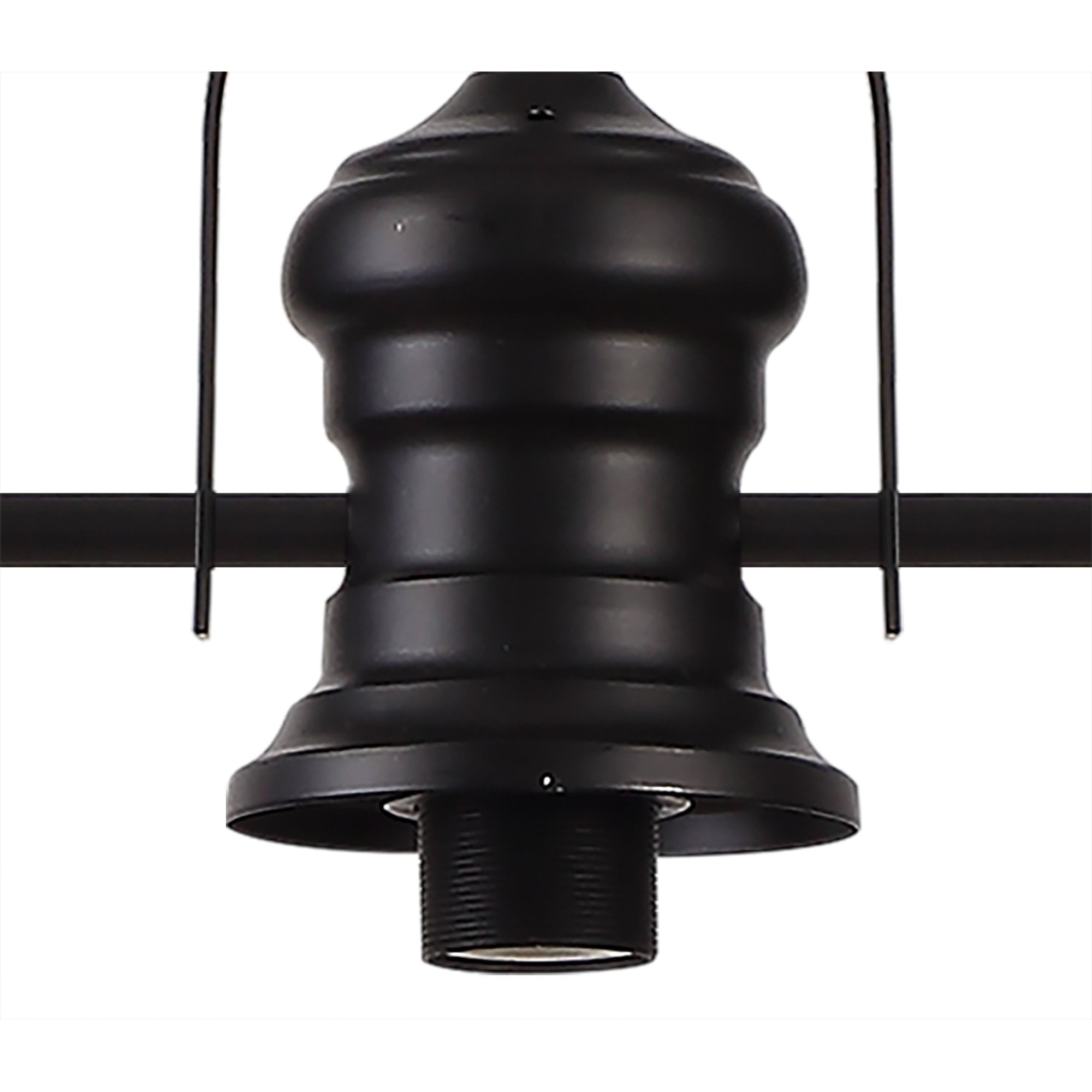 NL83829 Louis 3 Light Linear Pendant Matt Black