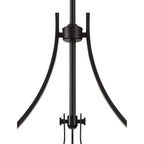 NL83829 Louis 3 Light Linear Pendant Matt Black