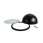 NL83839 Louis Shade Matt Black Frosted White