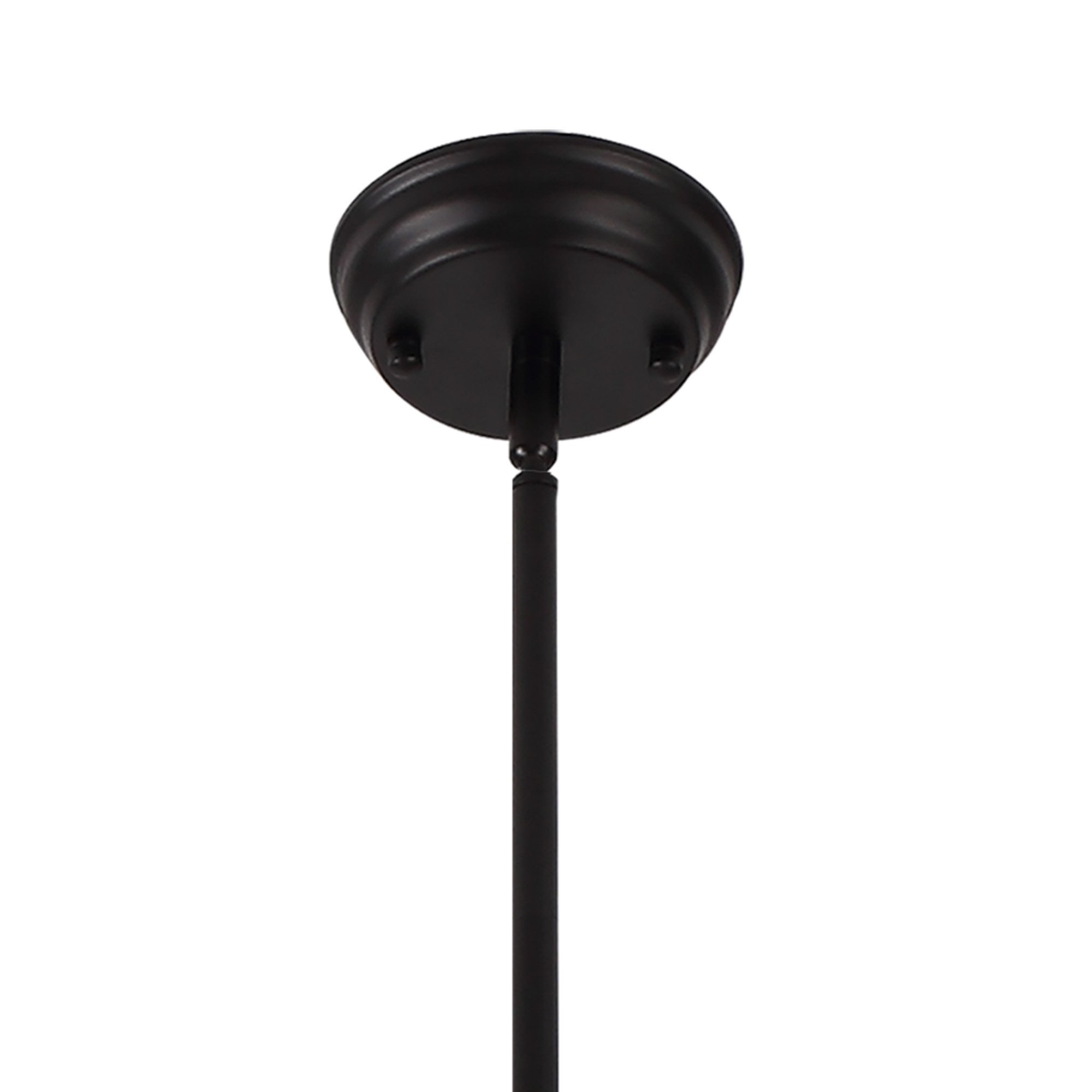 NLK00849 Louis, Ossie 3 Light Linear Pendant Matt Black Blue