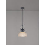 NLK15379 Louis 1 Light Pendant Graphite Prismatic