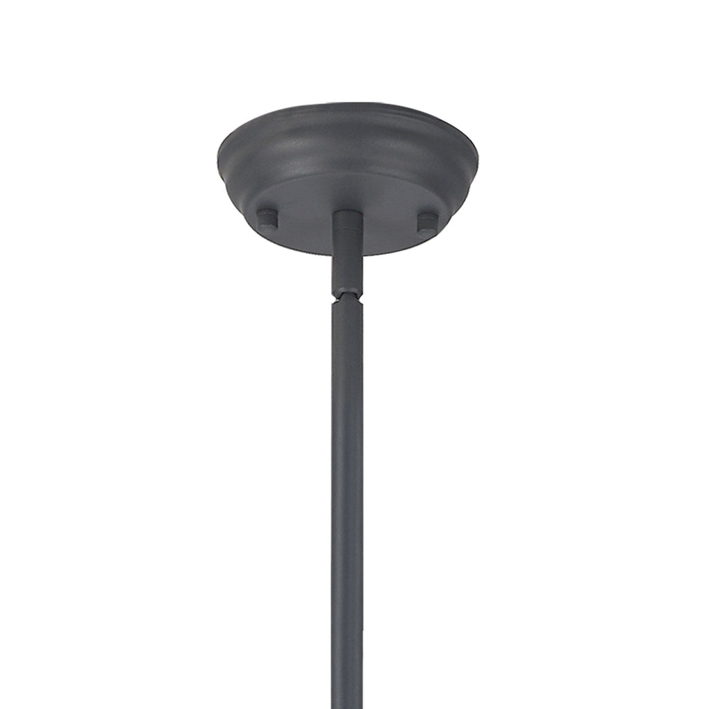 NLK15379 Louis 1 Light Pendant Graphite Prismatic