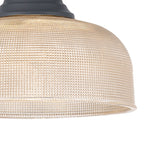 NLK15379 Louis 1 Light Pendant Graphite Prismatic