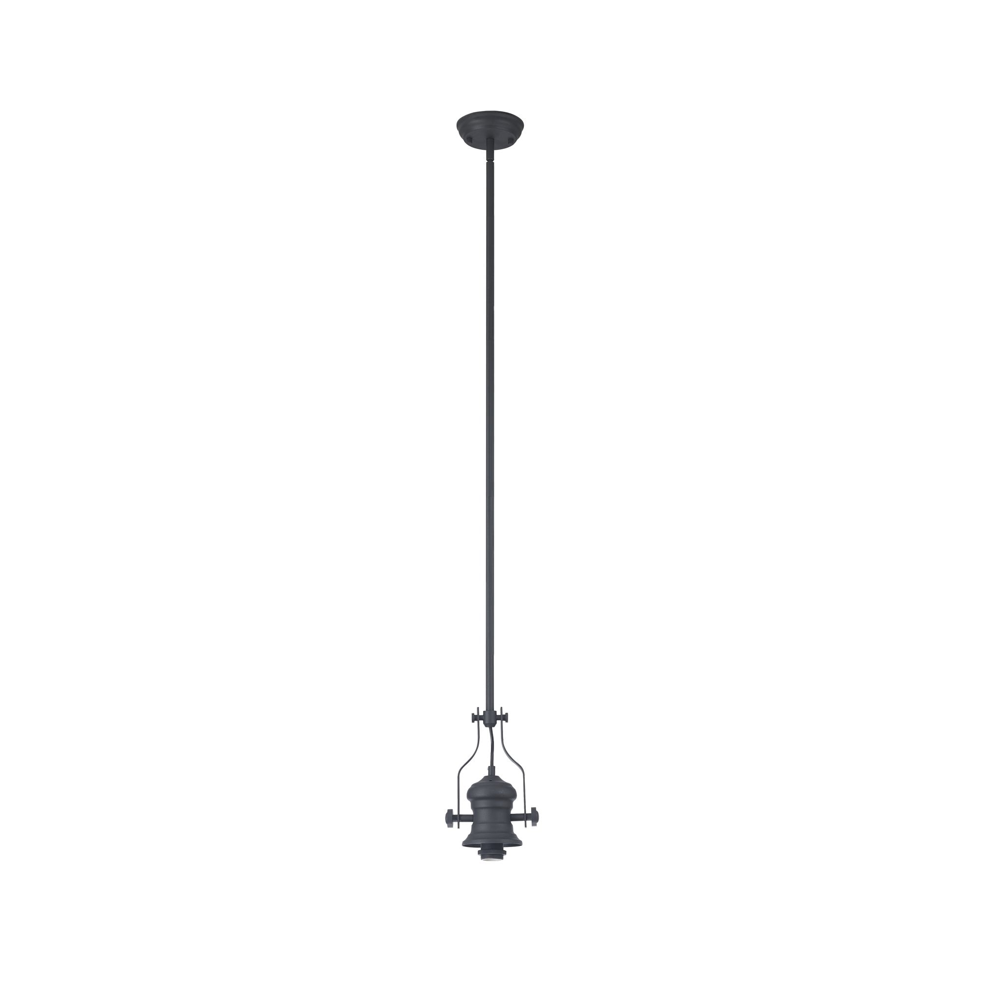 NLK15379 Louis 1 Light Pendant Graphite Prismatic
