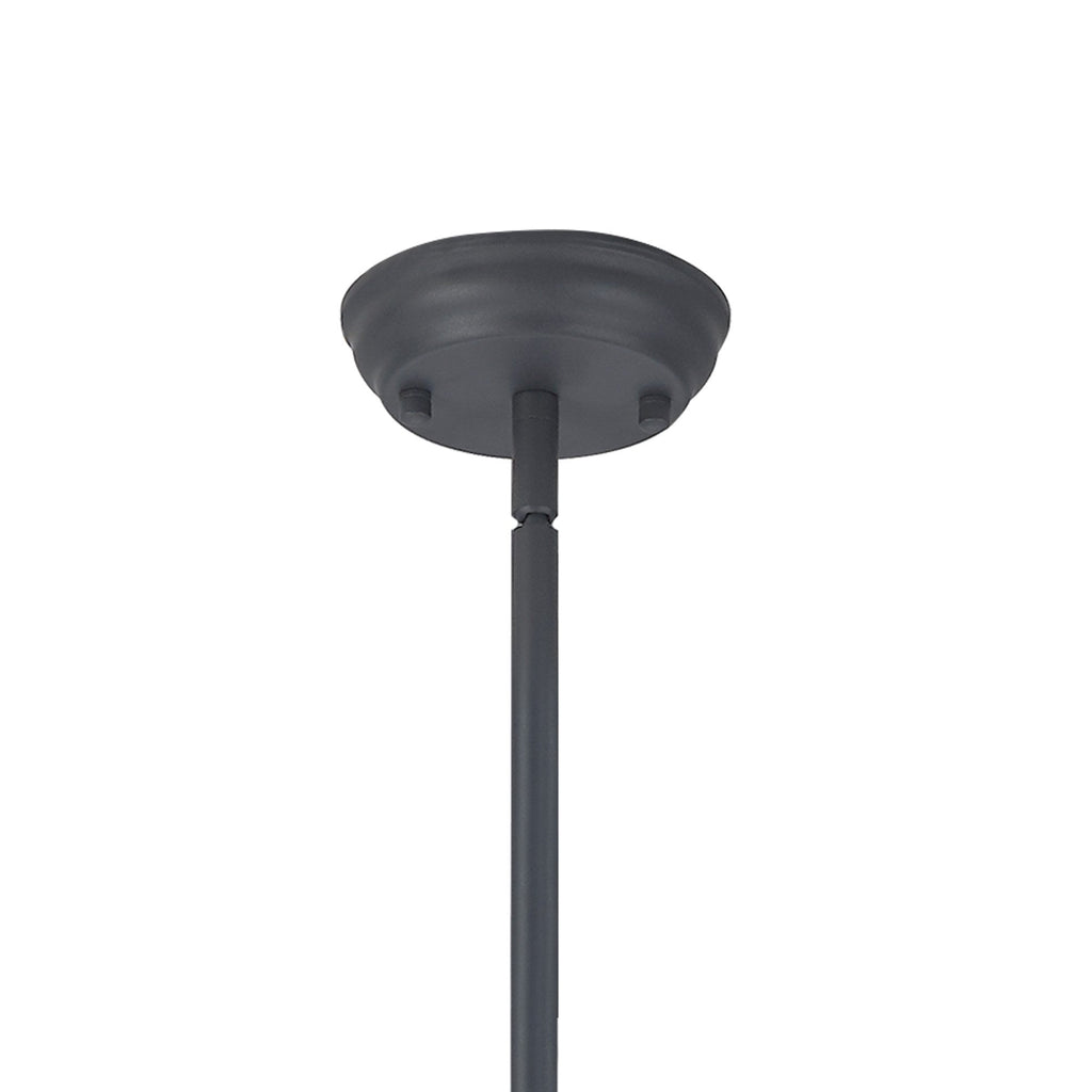 NLK15379 Louis 1 Light Pendant Graphite Prismatic