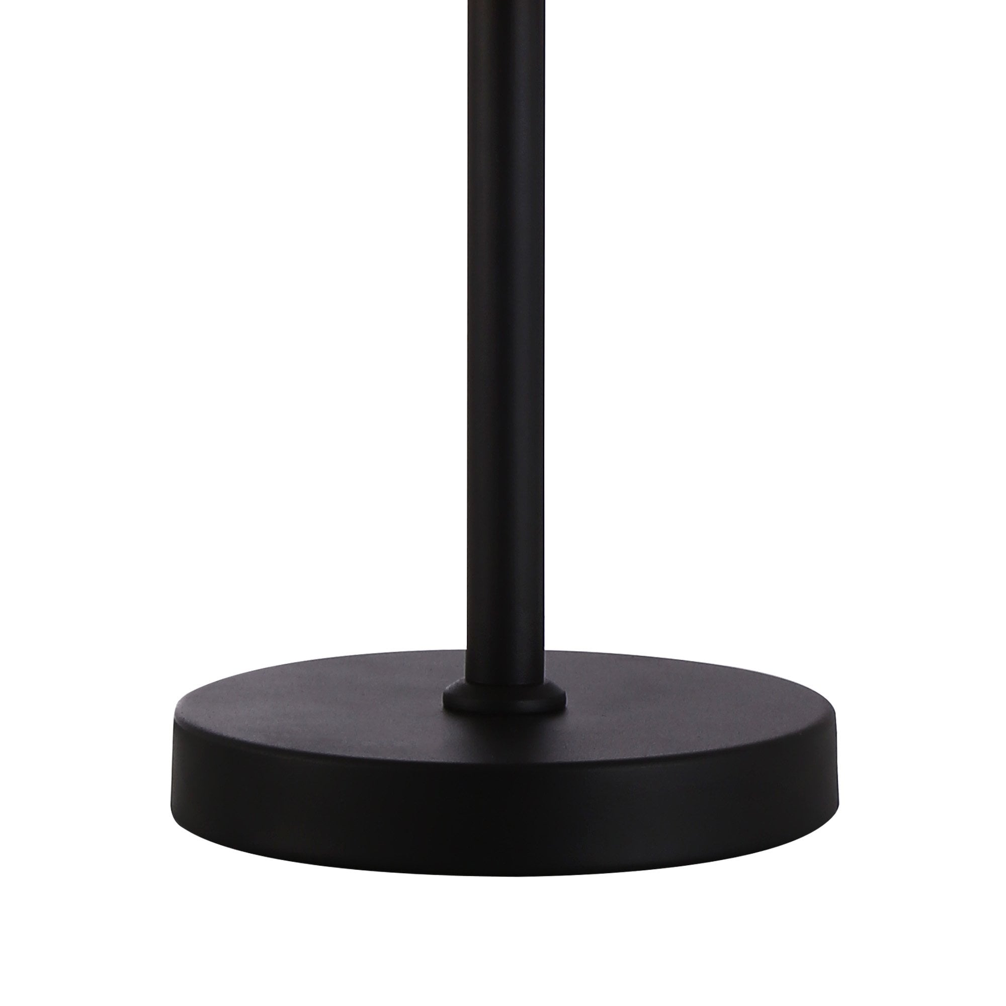 NL91159 Maccia 1 Light Table Lamp Satin Black Clear
