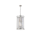 NL91209 Maccia 6 Light Pendant/Ceiling Light Polished Nickel Clear