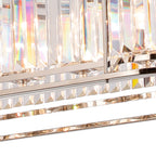 NL91219 Maccia 7 Light Pendant/Ceiling Light Polished Nickel Clear