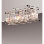 NL91219 Maccia 7 Light Pendant/Ceiling Light Polished Nickel Clear