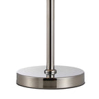 NL91269 Maccia 1 Light Table Lamp Polished Nickel Clear