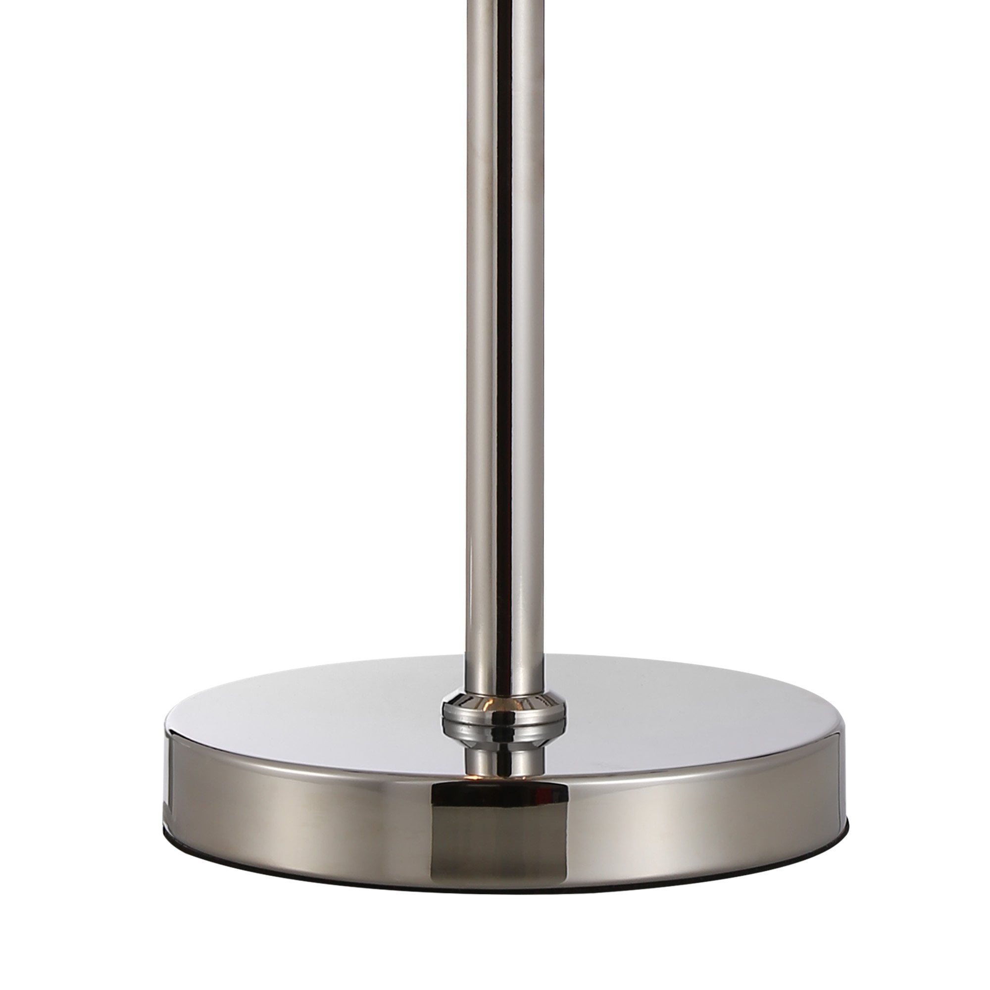 NL91269 Maccia 1 Light Table Lamp Polished Nickel Clear