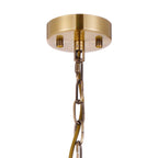 NL91279 Maccia 1 Light Pendant/Ceiling Light Antique Brass Clear