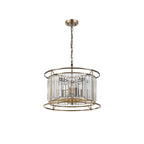 NL91299 Maccia 6 Light Pendant/Ceiling Light Antique Brass Clear