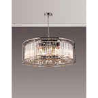 NL93069 Maccia 10 Light Pendant Polished Nickel Clear