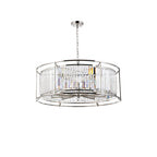 NL93069 Maccia 10 Light Pendant Polished Nickel Clear