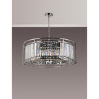 NL93069 Maccia 10 Light Pendant Polished Nickel Clear