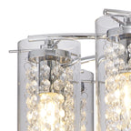 NL90989 Minnie 8 Light Ceiling Light Polished Chrome Crystal