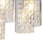 NL90989 Minnie 8 Light Ceiling Light Polished Chrome Crystal