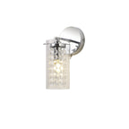 NL90999 Minnie 1 Light Wall Light Polished Chrome Crystal