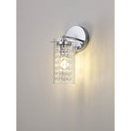 NL90999 Minnie 1 Light Wall Light Polished Chrome Crystal