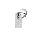 NL90999 Minnie 1 Light Wall Light Polished Chrome Crystal