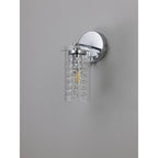 NL90999 Minnie 1 Light Wall Light Polished Chrome Crystal