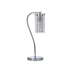 NL91009 Minnie 1 Light Table Lamp Polished Chrome Crystal