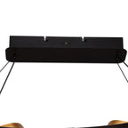 NL74519 Naegel 5 LED Linear Pendant Satin Black Gold