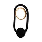 NL74559 Naegel 1 LED Wall Light Satin Black Gold