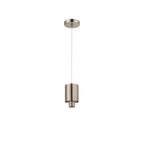 NLK09569 Olivia 1 Light Wide Pendant Satin Nickel