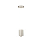 NLK09569 Olivia 1 Light Wide Pendant Satin Nickel