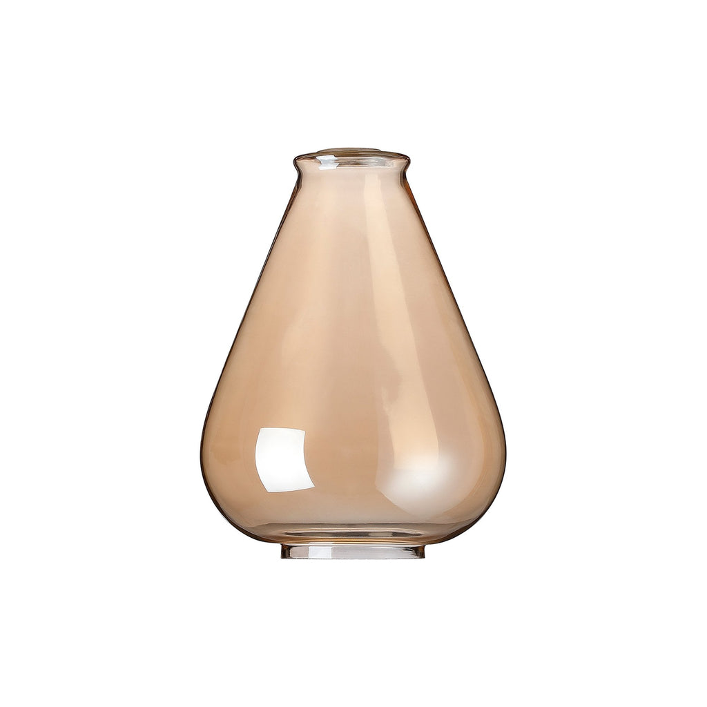 NLK09649 Olivia 1 Light Narrow Pendant Satin Black Amber