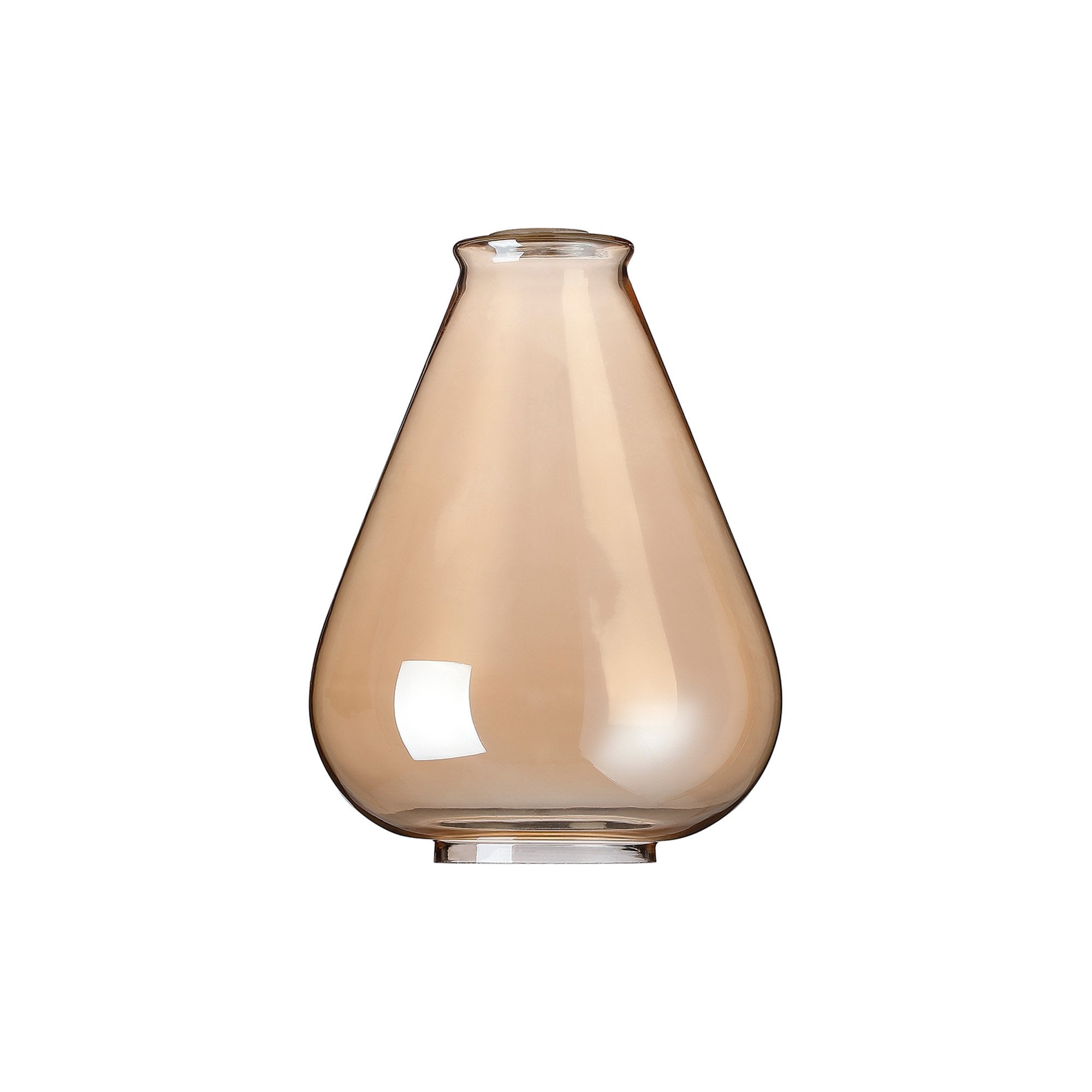 NLK09649 Olivia 1 Light Narrow Pendant Satin Black Amber