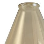 NLK09649 Olivia 1 Light Narrow Pendant Satin Black Amber
