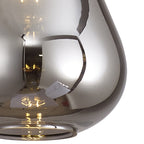 NLK09729 Olivia 1 Light Narrow Pendant Satin Black Smoke