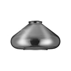 NLK09839 Olivia 1 Light Wide Pendant Satin Black Smoke